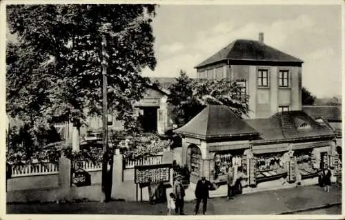 Ak Königswinter am Rhein, Hotel und Restaurant zum Drachenfels, Geschäft Alfred Lingen