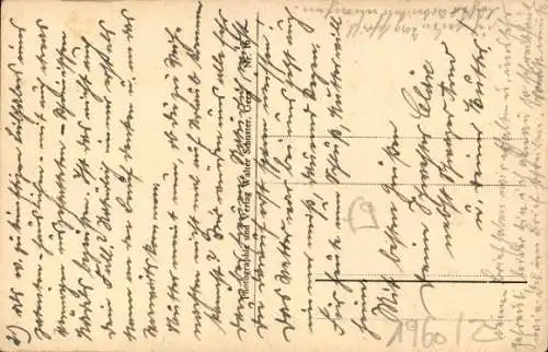 Ak Gera in Thüringen, Mühlgraben, Schuhmacher Hermann Pitschel