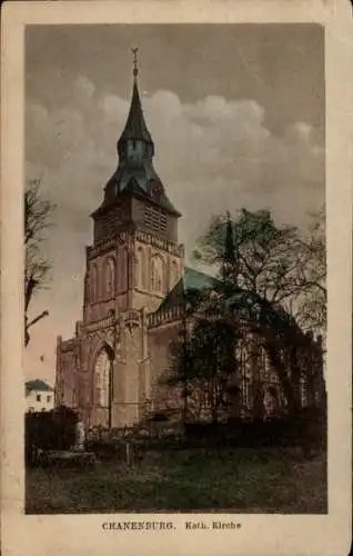 Ak Kranenburg am Niederrhein, Kath. Kirche