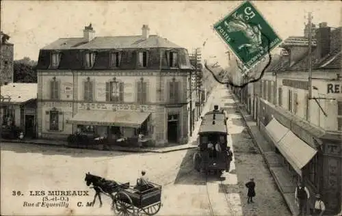 CPA Mureaux Yvelines, Rue d'Equevilly