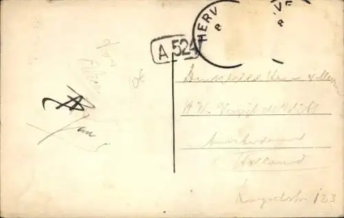 CPA Battice Herve Wallonie Liège, Rue de la Station