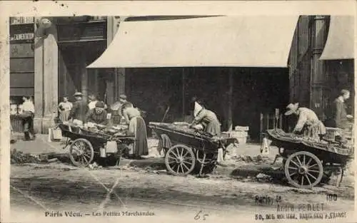 Ak Paris I., Paris Vecu, Les Petites Marchandes