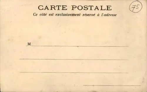 CPA Paris Vecu, Station d'Omnibus