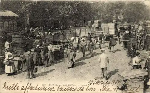 CPA Paris, Les Halles