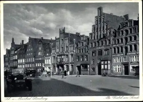 Ak Lüneburg in Niedersachsen, Alte Giebel