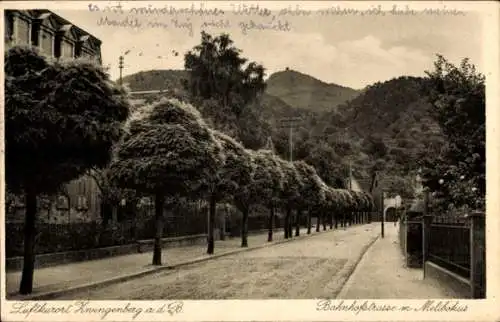 Ak Klingenberg am Main Unterfranken, Bahnhofstraße