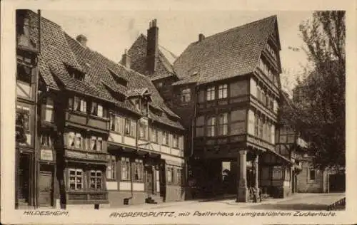 Ak Hildesheim in Niedersachsen, Andreasplatz