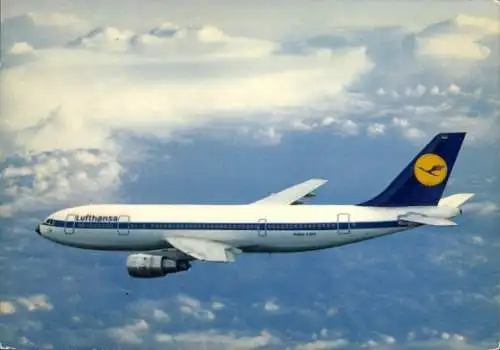 Ak Deutsches Passagierflugzeug, Lufthansa, Airbus A 300