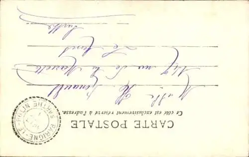 Ak Liebespaar, Kuss, Fahrräder