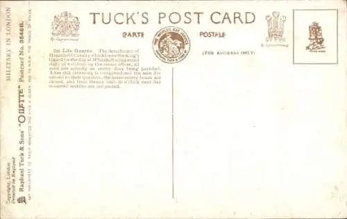 Künstler Ak Payne, H., 1st Life Guards