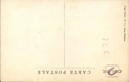 Künstler Ak Dupuis, Emil, Französischer Kolonialsoldat mit Zigarette, 1914
