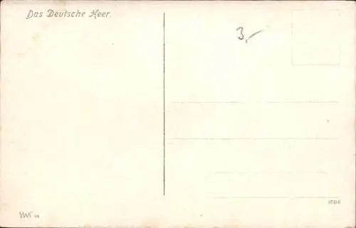 Ak Waffen im Kaiserreich, Fuß Artl. Regt. No. 3, Länge 15 cm, Ring Kanone