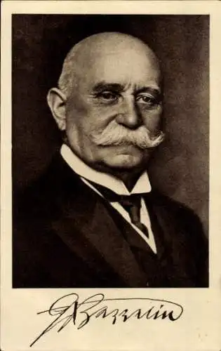 Ak Ferdinand Graf von Zeppelin, Portrait, Reichsausschuss Zeppelin Eckener Spende