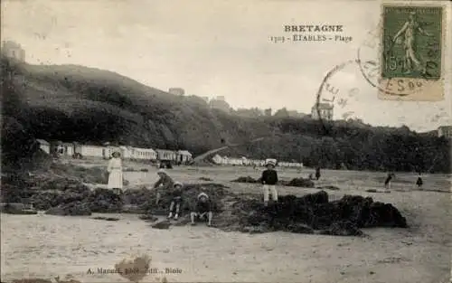 Ak Étables sur Mer Cotes d'Armor, Strand