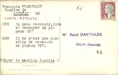 Ak Loudeac Côtes-d’Armor, Hospice