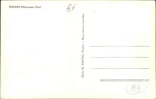 Ak Evenos Var, Malerisch