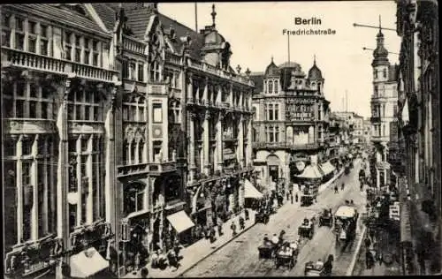 Ak Berlin Mitte, Friedrichstraße