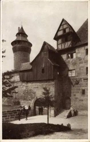 Ak Nürnberg in Mittelfranken, Burg