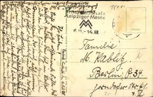 Ak Rostock Warnemünde, Blick von der See