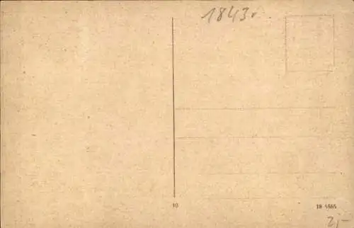 Ak Stralsund in Vorpommern, Nicolaikirche, Innenansicht