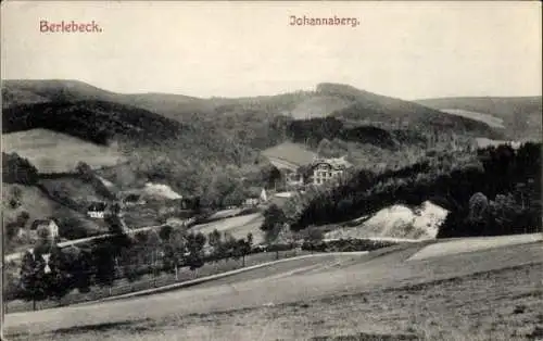 Ak Johannaberg Berlebeck Detmold im Teutoburger Wald, Panorama