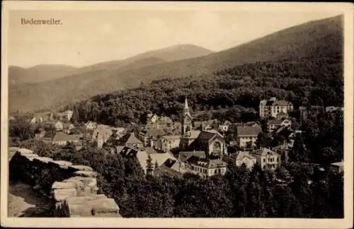 Ak Badenweiler im Schwarzwald, Gesamtansicht