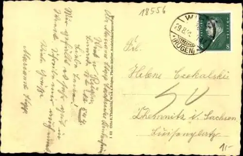 Ak Wiek auf der Insel Rügen, Kirche