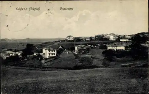 Ak Ostseebad Göhren auf Rügen, Panorama