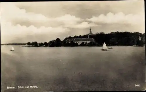 Ak Mirow in Mecklenburg, Teilansicht