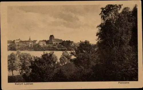 Ak Lychen in der Uckermark, Panorama