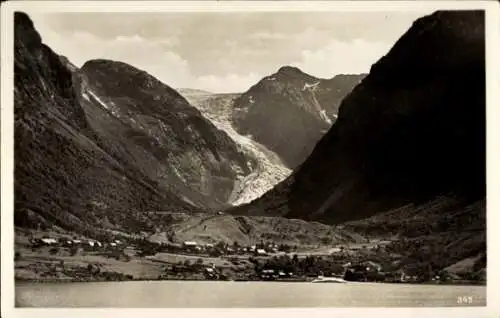 Ak Norwegen, Sundalgletscher im Maurangerfjord