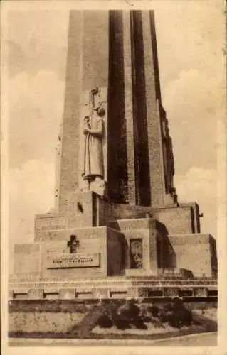 Ak Diksmuide Dixmude Westflandern, Yzer Denkmal