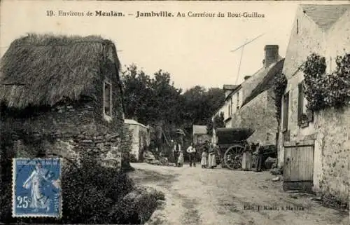 Ak Jambville Yvelines, REPUBLIQUE FRANCAIS, 25%, POSTES, 19. Environs de Meulan. - Jambville. ...