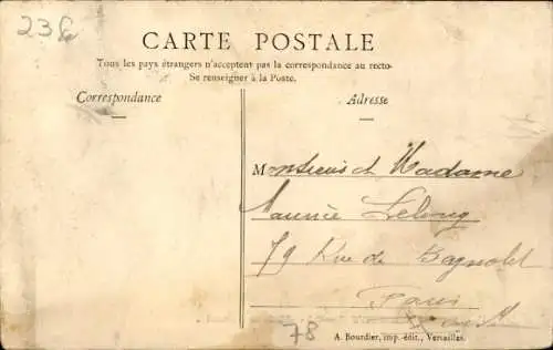 CPA Rocquencourt Yvelines, Maison Laconte