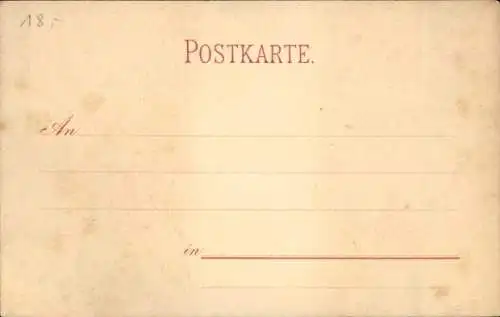 Briefmarken Wappen Litho Die ersten Briefmarken von Württemberg, Hermesstab