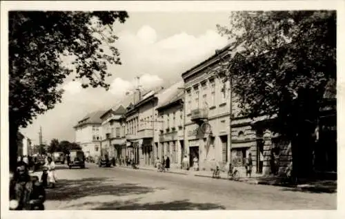 Ak Losoncz Lučenec Lizenz Slowakei, Straßenpartie