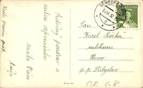 Ak Havlíčkův Brod Německý Brod Deutschbrod Region Hochland, Hospodyňská škola