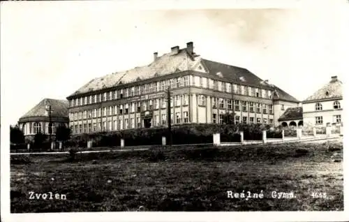 Foto Ak Zvolen Altsohl Slowakei, Realne Gymn., Realgymnasium