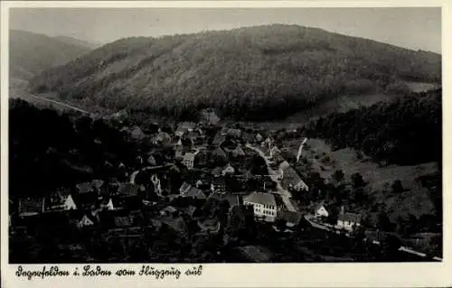 Ak Degerfelden Rheinfelden in Baden, Fliegeraufnahme