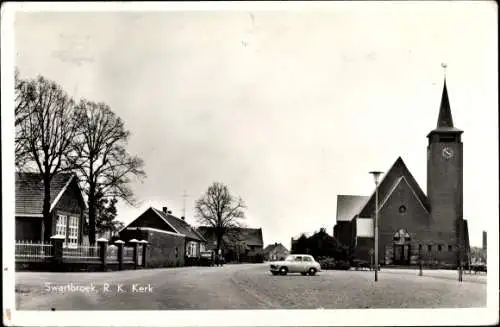 Ak Swartbroek Weert Limburg Niederlande, R. K. Kerk