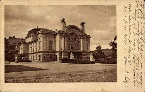 Ak Toruń Thorn Westpreußen, Stadttheater