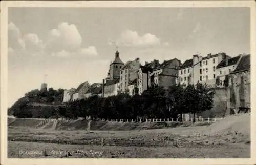 Ak Grudziądz Graudenz Westpreußen, Schlossberg