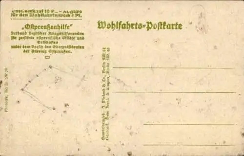 Ak Olsztynek Hohenstein Ostpreußen, Zerschossene Häuser, I. WK