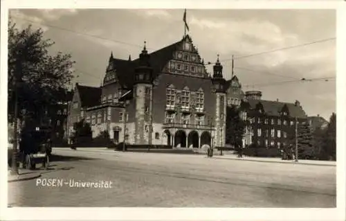 Foto Ak Poznań Posen, Universität