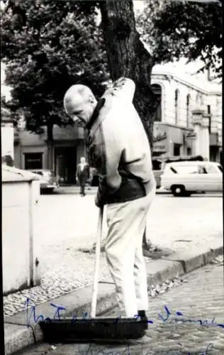 Ak Schauspieler Kurt Meisel, Resgisseur, Portrait, Autogramm