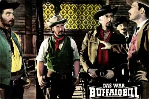 Ak Das war Buffalo Bill, Gloria Film, Cowboys, Techniscope Farbfilm, Bild Nr. 26