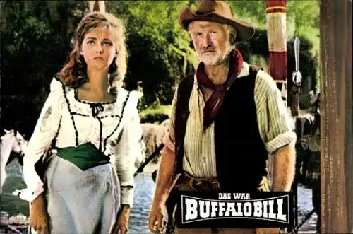 Ak Filmszene aus Das war Buffalo Bill, Schauspielerin Ingeborg Schöner, Mary