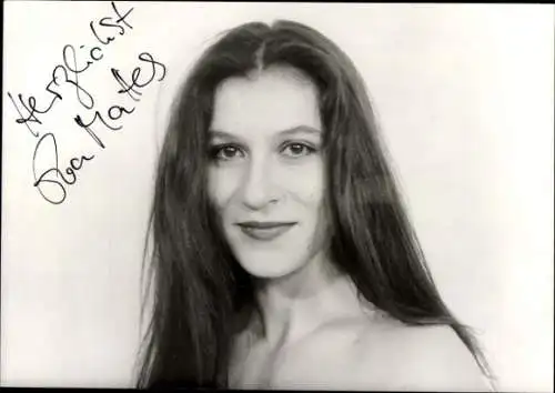 Ak Schauspielerin Eva Mattes, Portrait, Autogramm