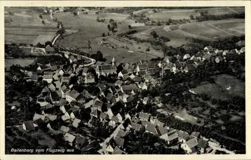 Ak Ballenberg Ravenstein Baden Württemberg, Fliegeraufnahme