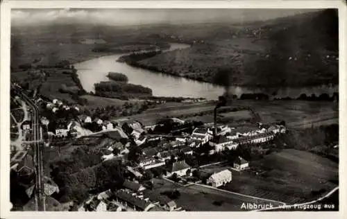 Ak Albbruck am Hochrhein, Fliegeraufnahme